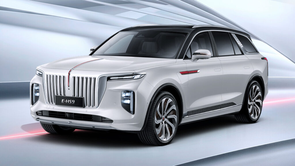 Hongqi E-HS9 chinese Luxury car