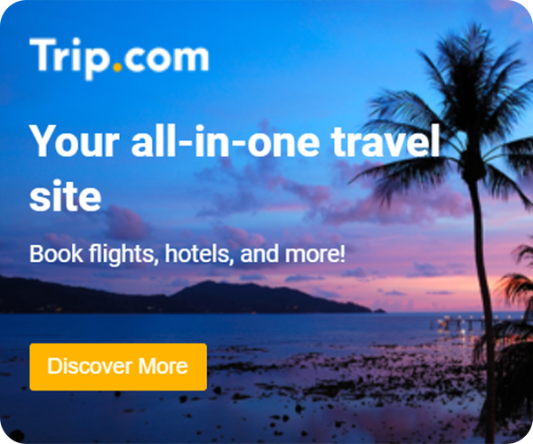 Trip.com Travel Booking Website for Hotel and Flights
